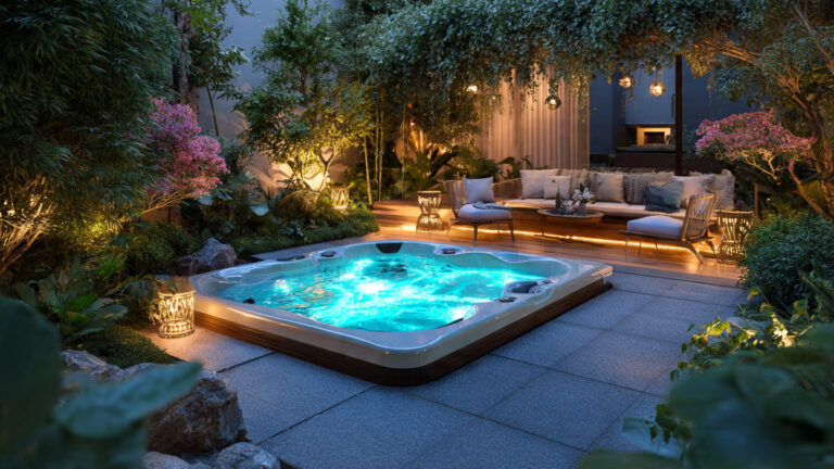 Luxury Jacuzzi Outdoor Ideas to Transform Your Backyard Retreat