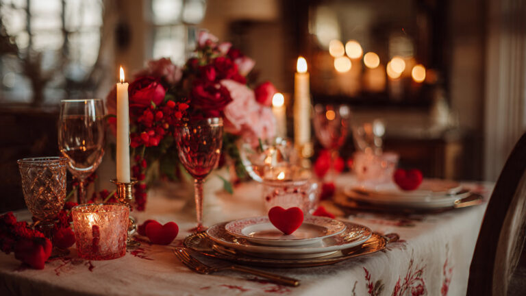 Valentines Table Decor Ideas: Romantic, Elegant & Cozy Styling for a Perfect Celebration