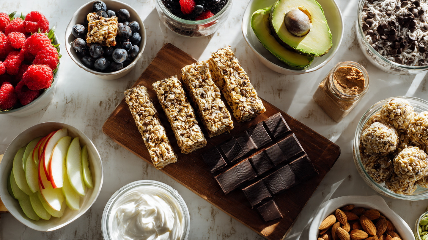 healthy snacks for weight loss and energy assortment