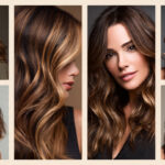 12 brunette hair with highlights ideas inspiration collage