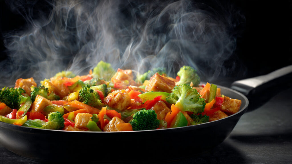 tofu vegetable stir fry for blood sugar stability