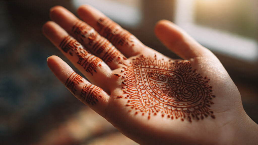 paisley henna design quick and easy