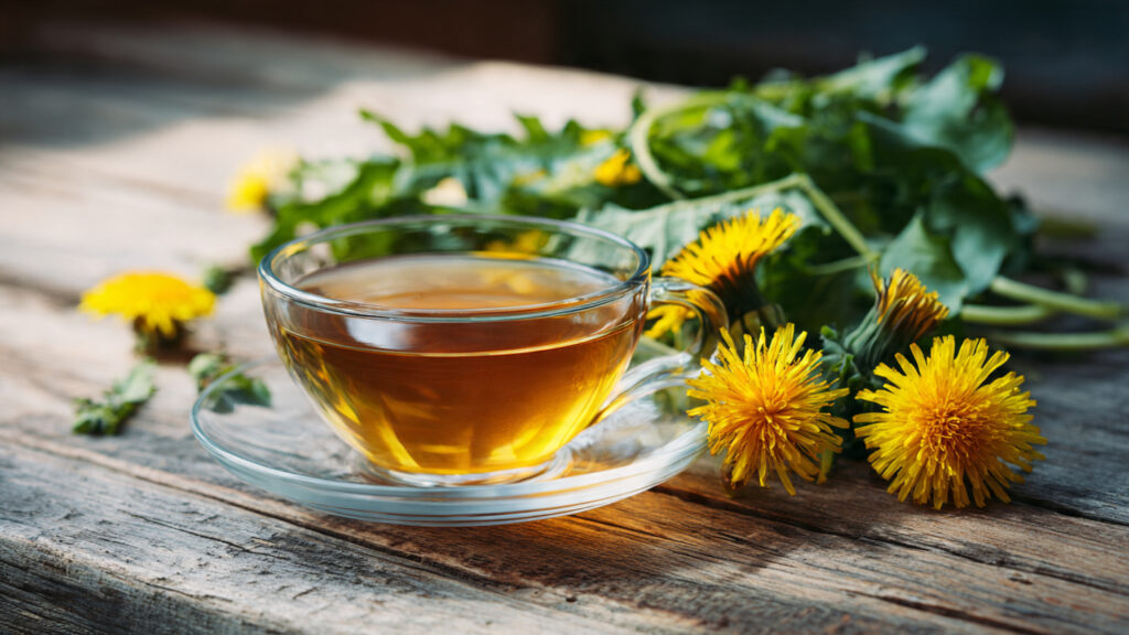 dandelion herbal detox tea