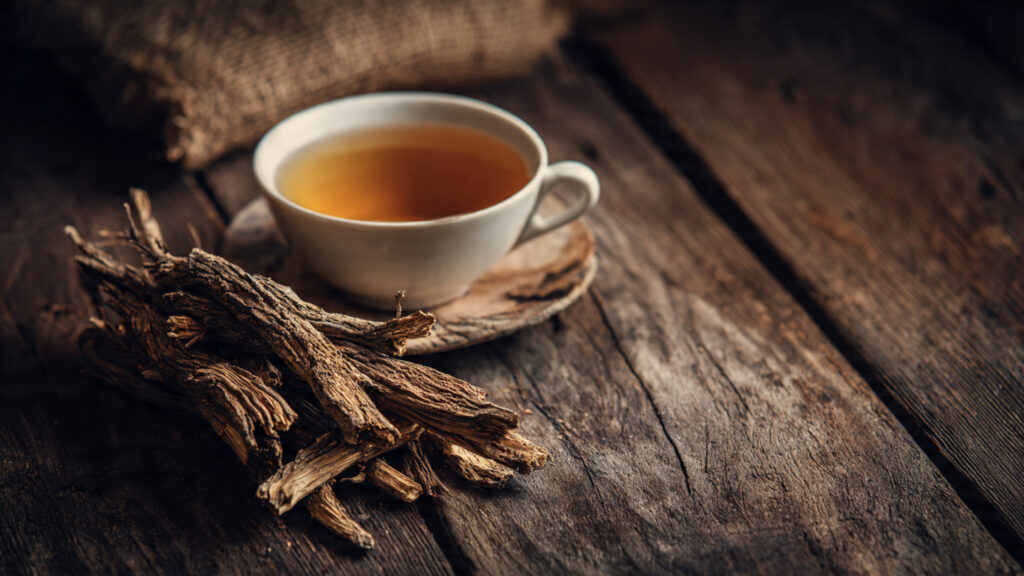  valerian root herbal tea for sleep support
