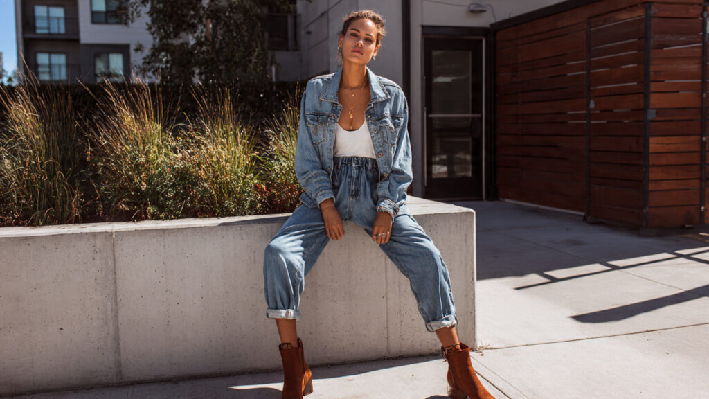 denim on denim outfit inspiration