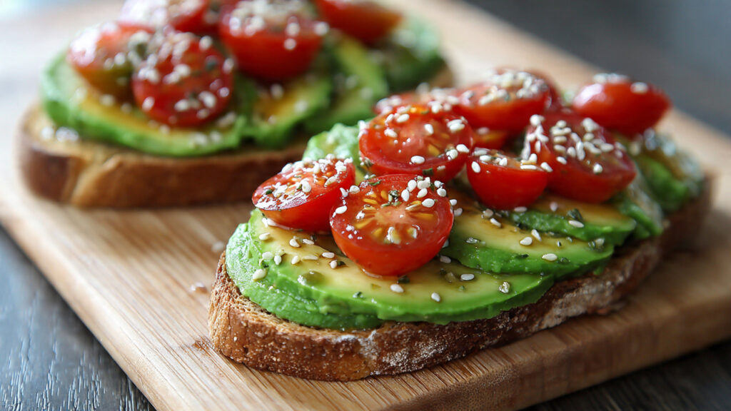 avocado toast high fiber healthy meal