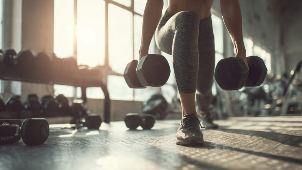 Strength circuit workout routine.