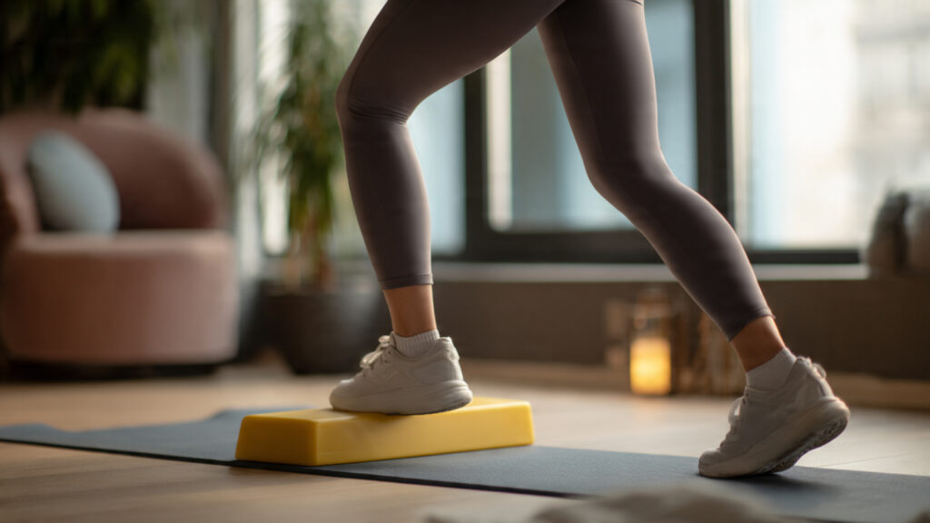 Low impact workout routine.