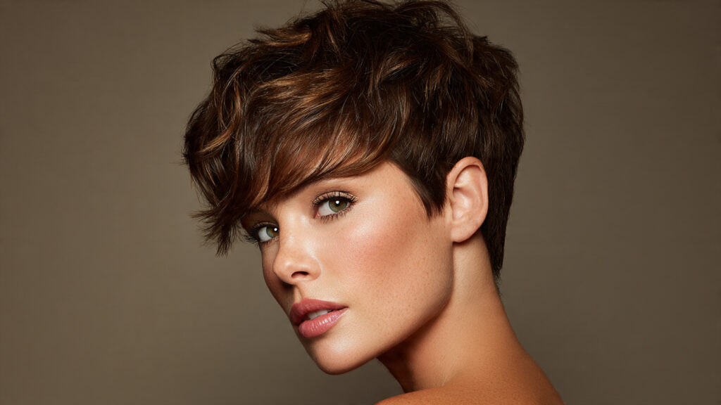 textured pixie cut trendy short hairstyle for women 2026