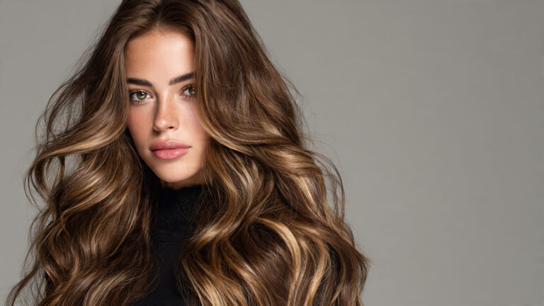 12 Brunette with Blonde Highlights for Chic Style